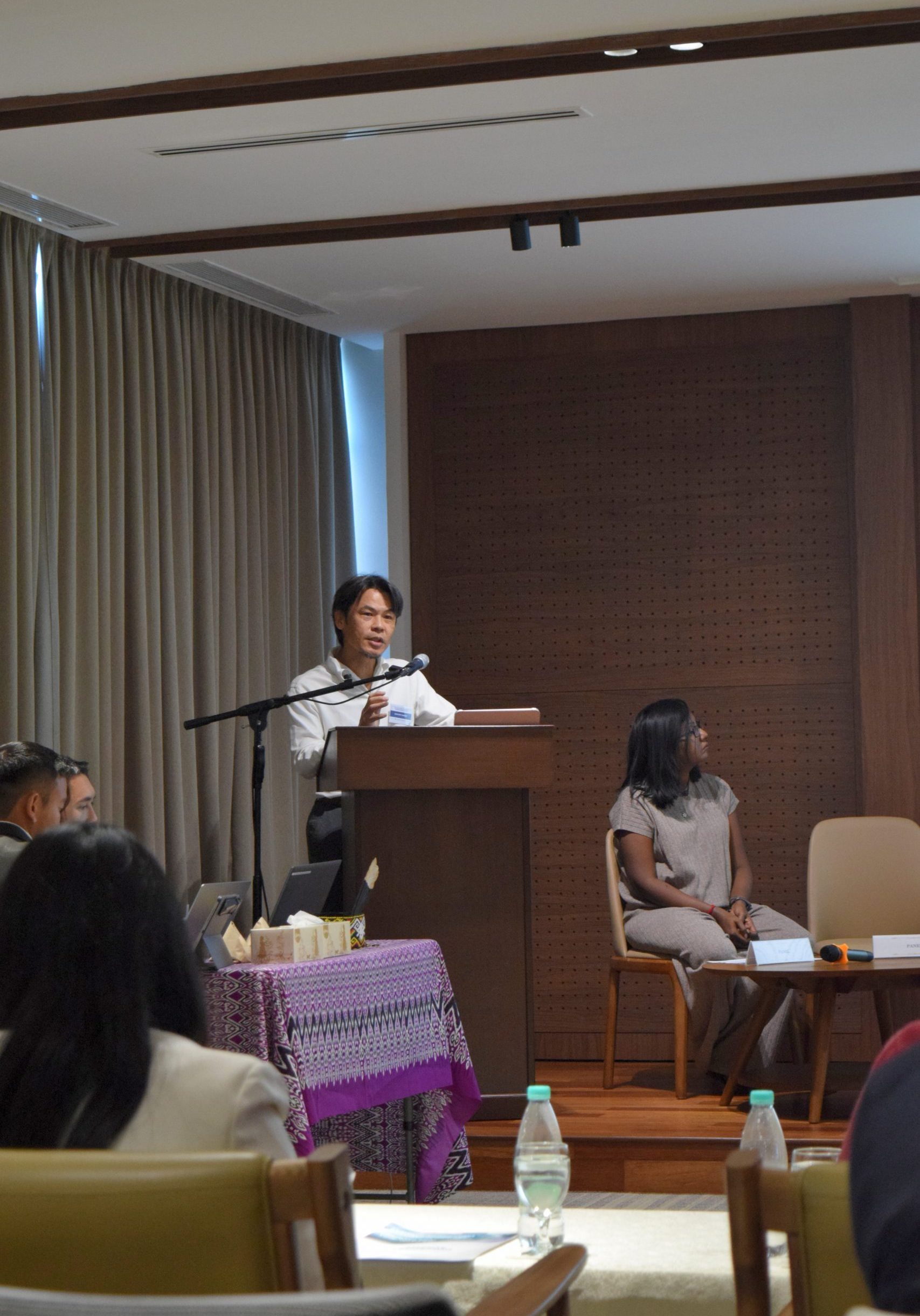 Kentaro Tamura talked about global hydrogen governance.